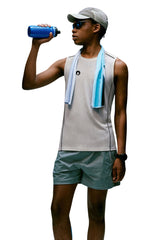MEDM Sport Logo Print Breathable Mesh Loose Athletic Sleeveless Tank Top