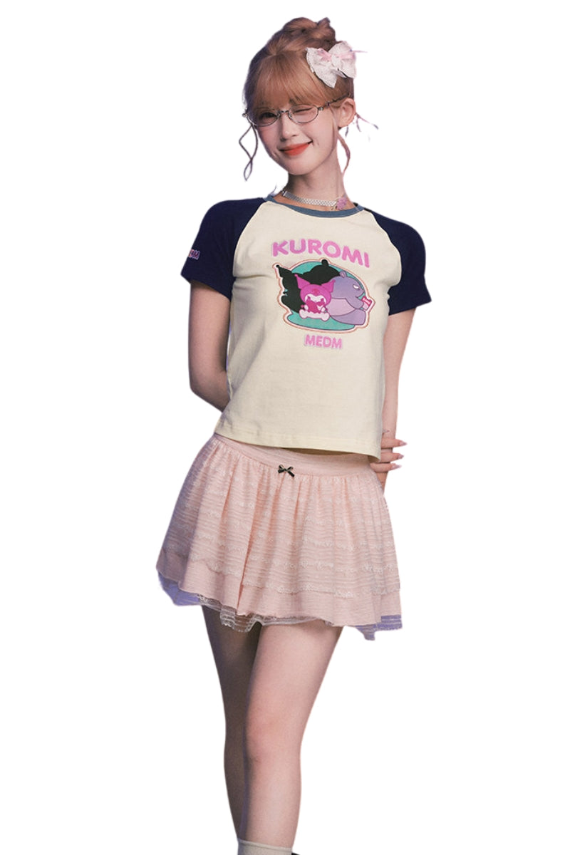 MEDM x Sanrio Cute Kuromi Women's Tee