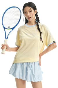 Dangerouspeople DSP Slim‑Fit Lightweight Raglan Sleeve Sporty Tee
