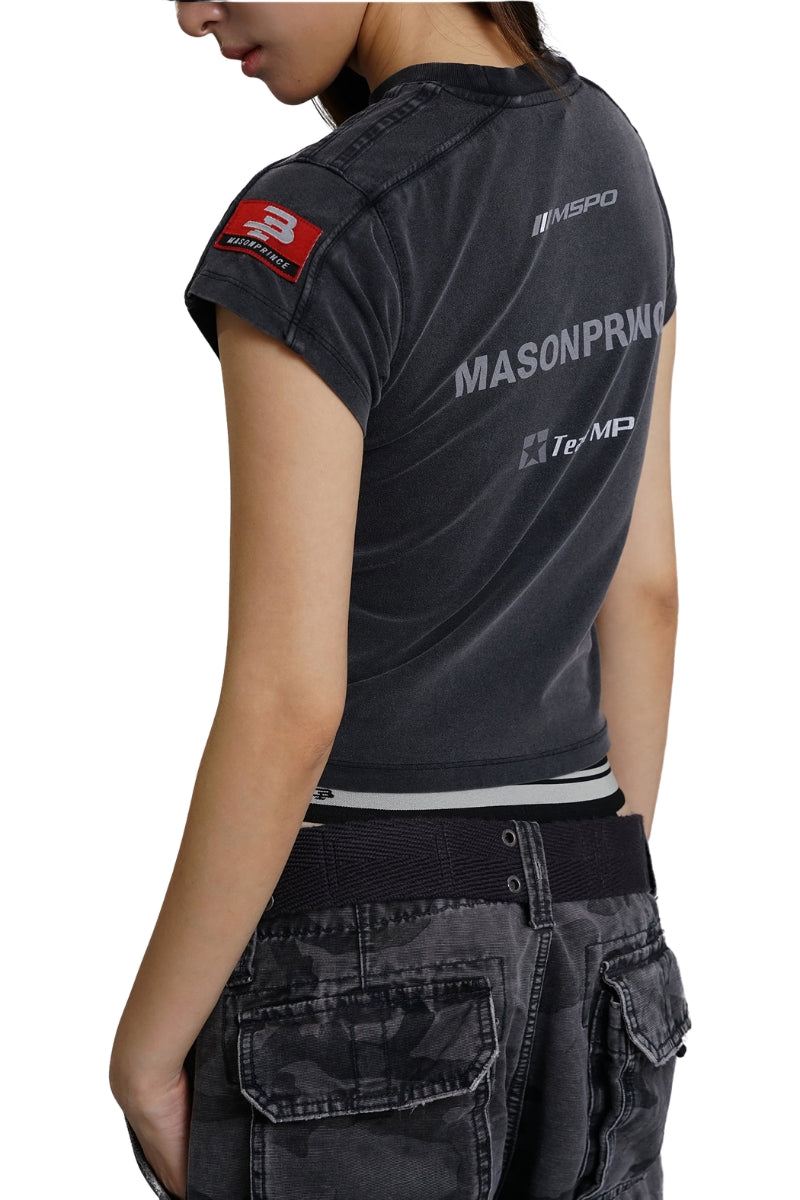 MASONPRINCE Sponsor Red Label Moto Series Cotton Team T-Shirt