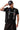 MEDM Logo Stitched Raglan Loose Casual T-Shirt