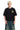 DangerousPeople｜Sunset Beach Small‑D Print Drop‑Shoulder Couple T‑Shirt