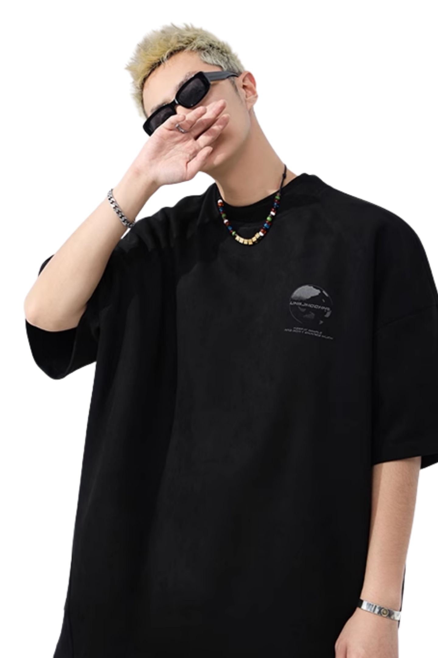 BJHG 3M Reflective World Globe Tee