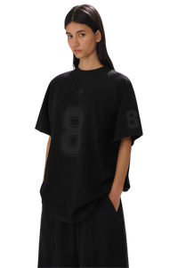 Masonprince No. 8 Jersey Style Cotton Tee