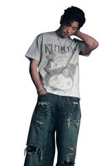 MEDM x Sanrio Kuromi Glitter Gradient Tee