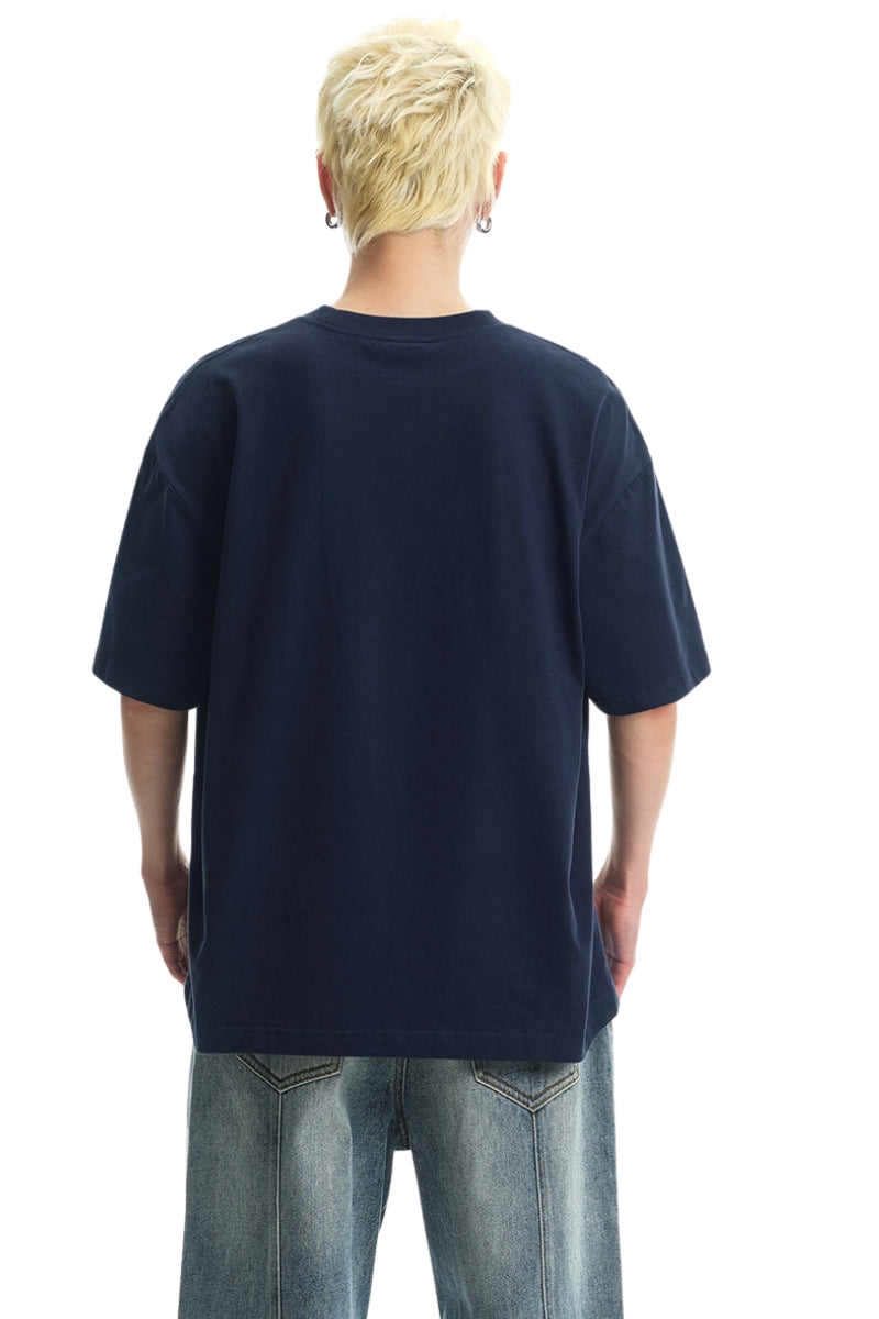 Dangerouspeople｜Bumper Car Print Cotton T‑Shirt
