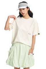 Dangerouspeople DSP Reflective Mint‑Vibe Sorona Sports Loose Tee