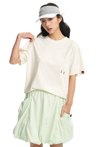 Dangerouspeople DSP Reflective Mint‑Vibe Sorona Sports Loose Tee