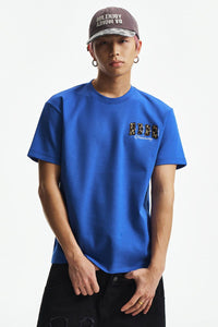 MEDM Jelly Air Cotton Double-Layer Leather Small Four-Character Short Sleeve