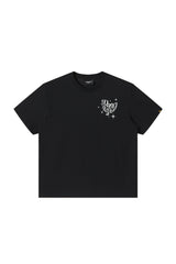 Dangerouspeople DSP Glitter Letter Print Sorona Cool‑Touch Unisex T‑Shirt