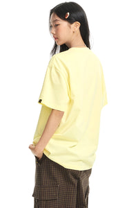 DangerousPeople DSP Mini‑D Print & Embroidery Loose Tee