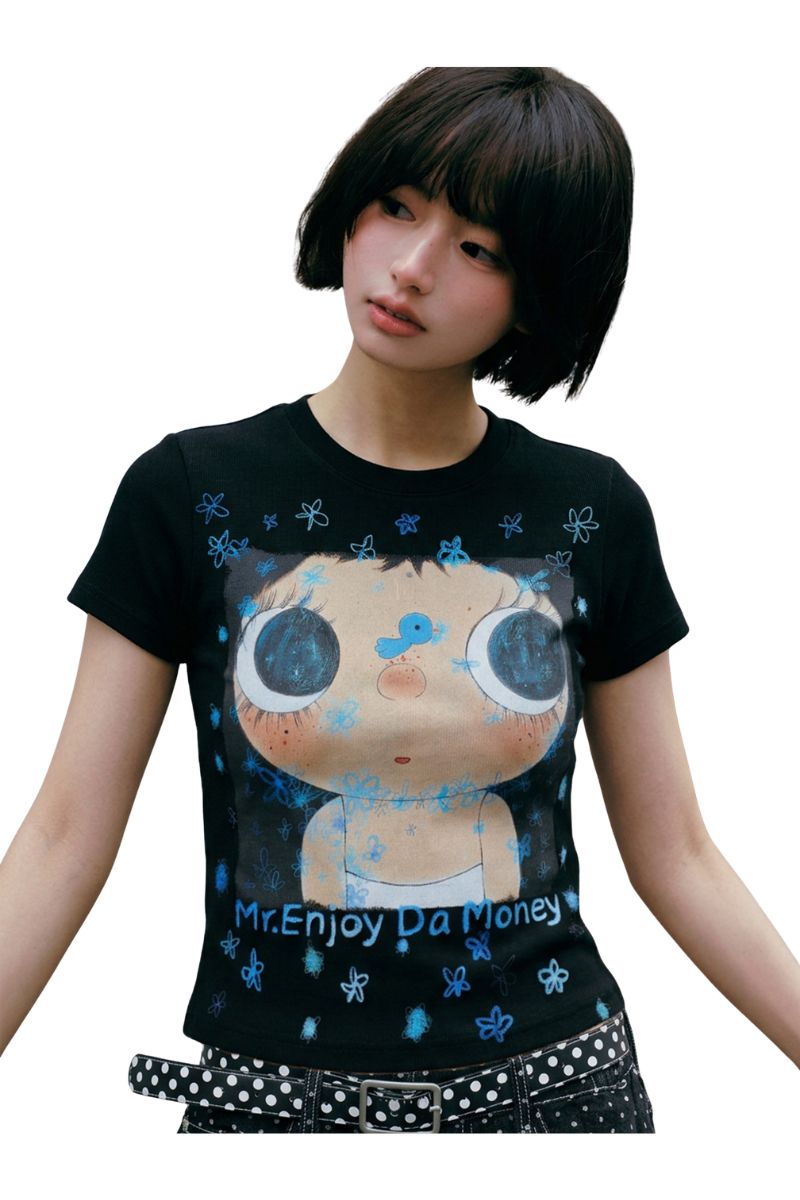 MEDM x YUY Jade Women's Casual Everyday Graphic T-Shirt