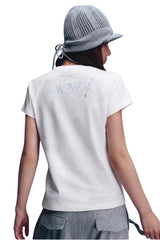 MEDM x Iria Mailbox Guardian Dog Print Women Raglan Tee
