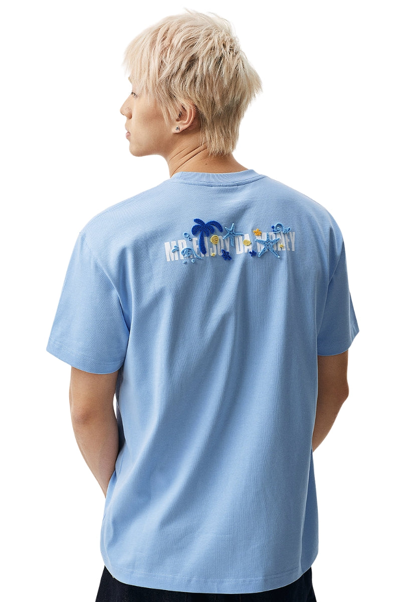 MEDM Logo Toothbrush Embroidery Tee