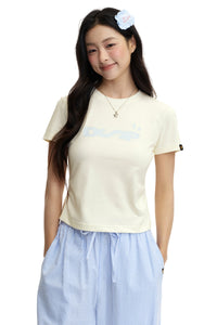 DangerousPeople｜Sorona Ruched Slim Fit Quick‑Dry T‑Shirt