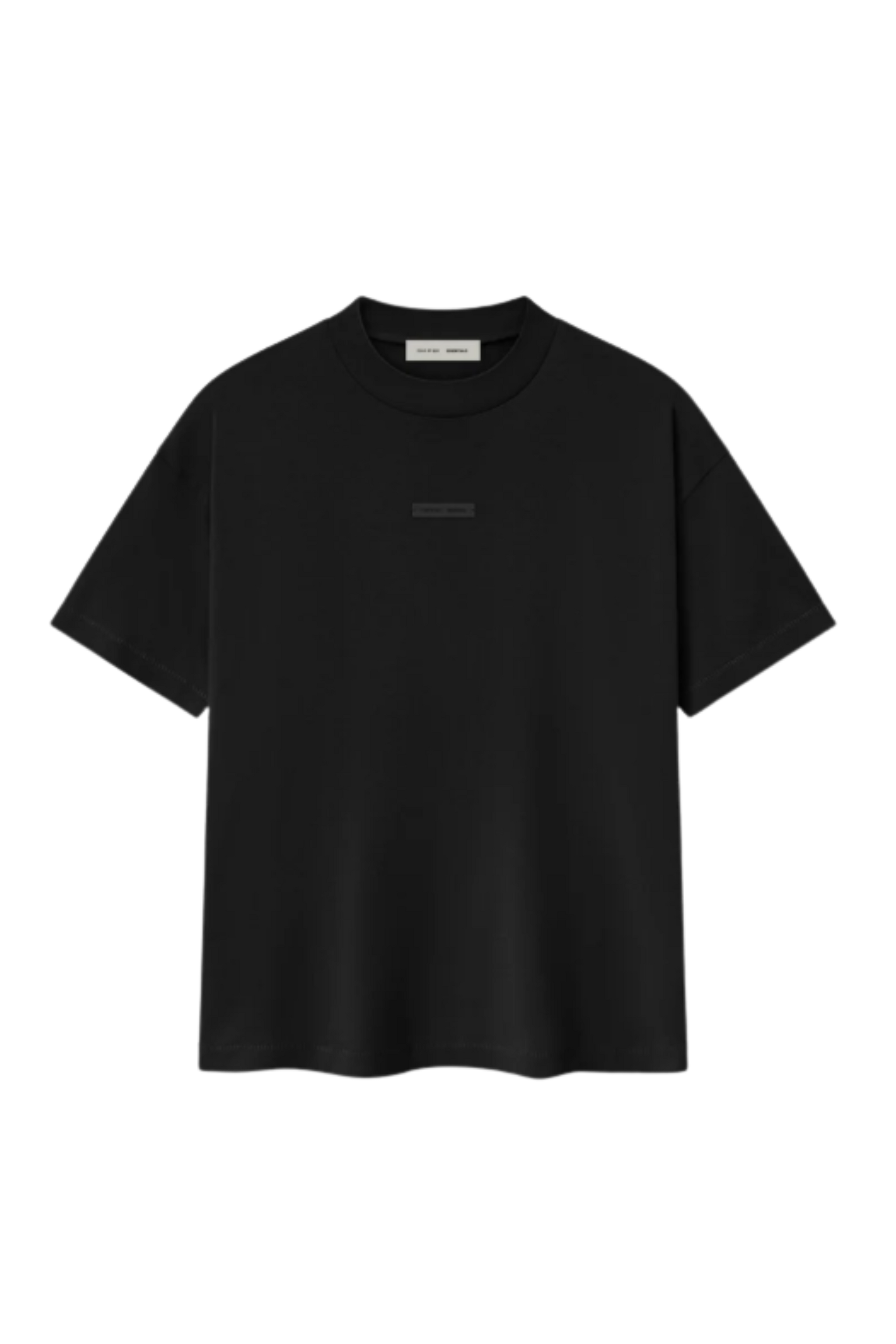 [Smaller Cutting] SS25 Essentials Fear Of God Classic Fit Tee JET BLACK