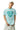 MEDM Striped Heart Letter Print Slim Loose Unisex T-shirt