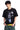 Dangerouspeople DSP Rub‑Print Hand‑Drawn Flower Graffiti Loose T‑Shirt