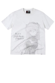 MEDMxEVA NEVER END Series Character Code Style T-shirt