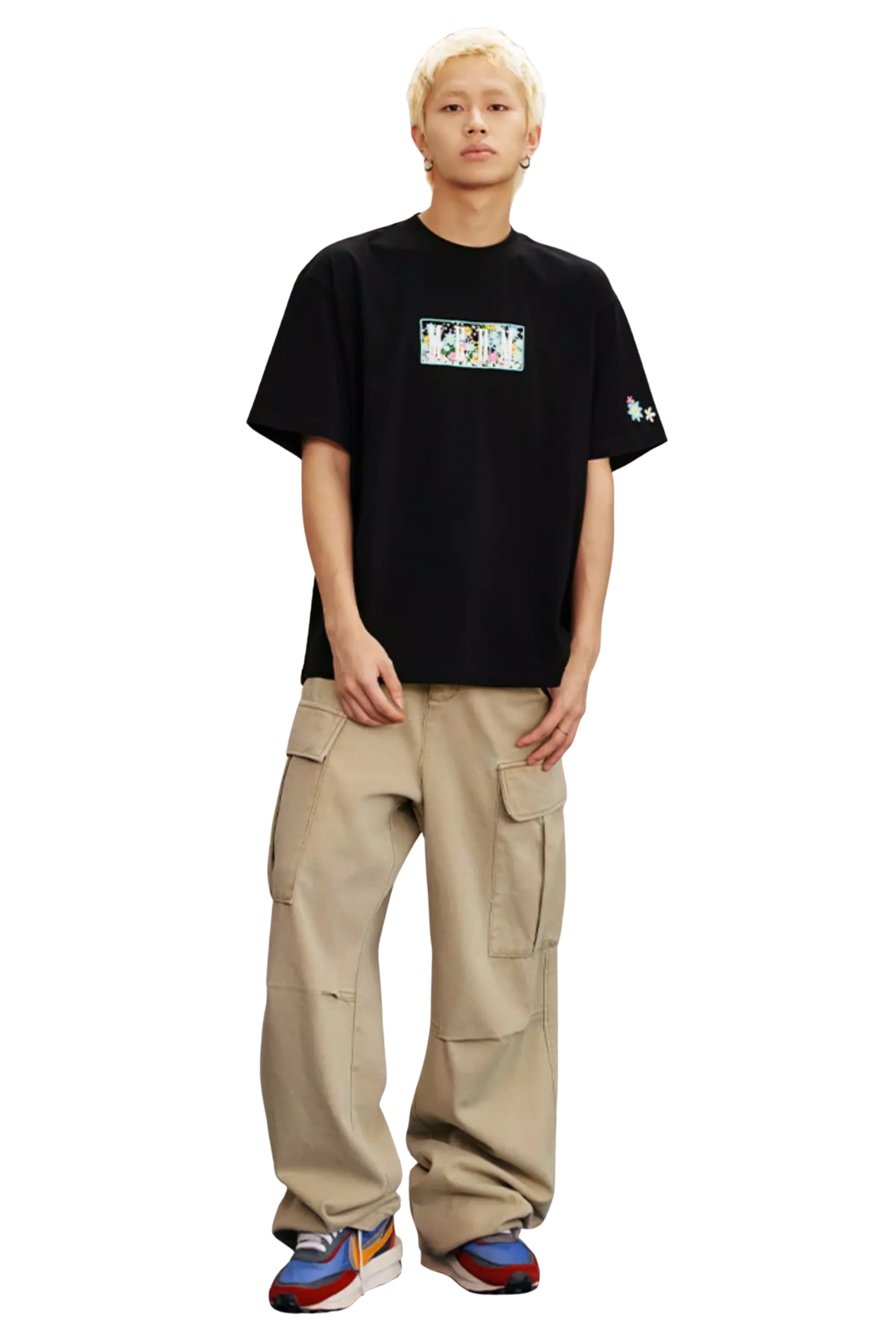 MEDM SS25 Box Floral Logo 2.0 Tee