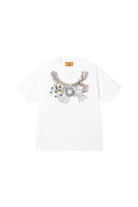 AFGK Necklace Print Tee