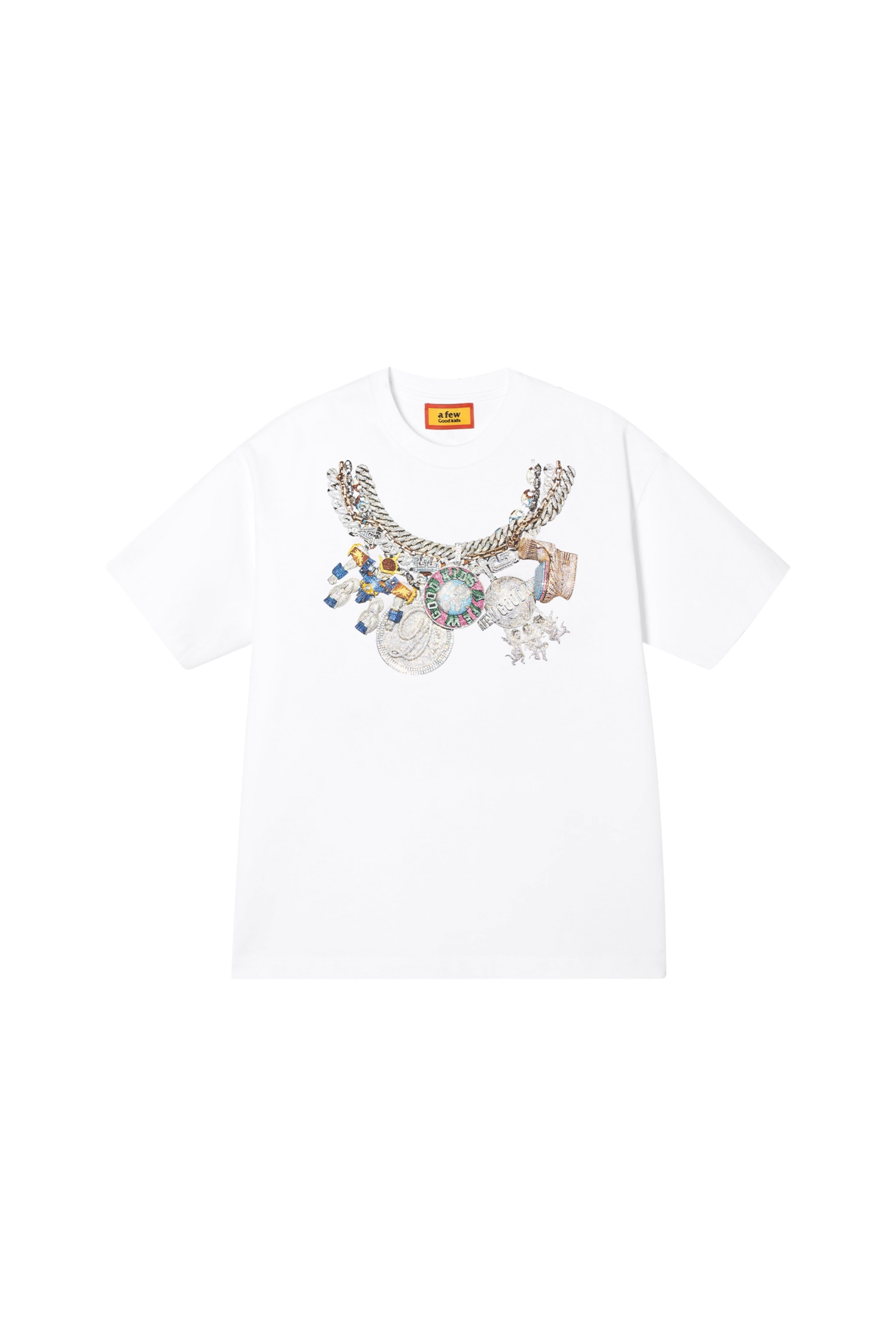 AFGK Necklace Print Tee