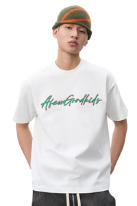 AFGK Cursive Embroidery Logo Tee