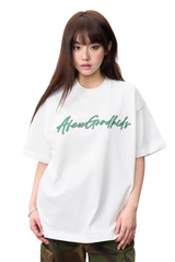 AFGK Cursive Embroidery Logo Tee