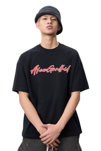AFGK Cursive Embroidery Logo Tee