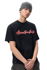 AFGK Cursive Embroidery Logo Tee