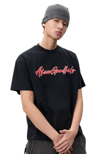 AFGK Cursive Embroidery Logo Tee