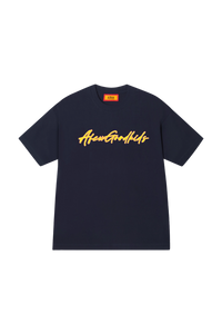 AFGK Cursive Embroidery Logo Tee