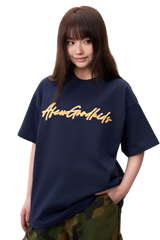 AFGK Cursive Embroidery Logo Tee