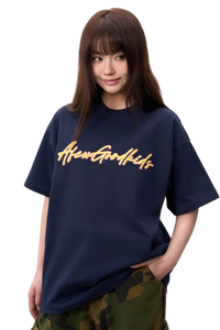AFGK Cursive Embroidery Logo Tee