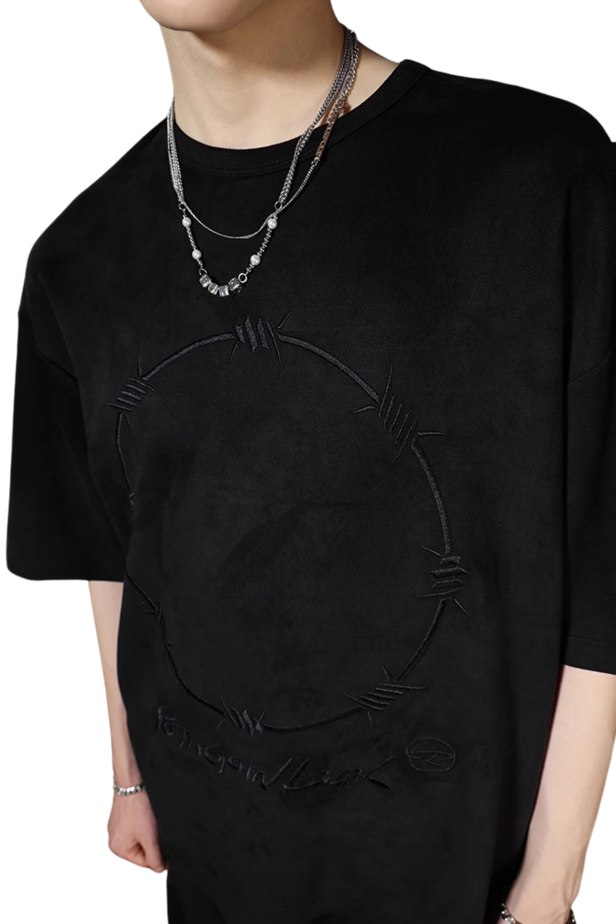 BJHG Ring Rope Embroidery Tee