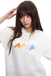 AFGK Graffiti Basic Embroidery Tee