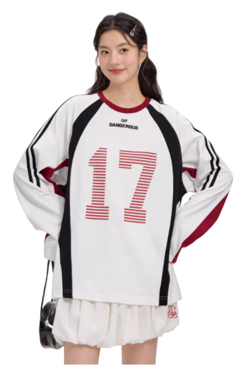 Dangerous People Sporty Long Sleeve Tee