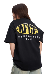 AFGK Retro Number Jersey Look Tee