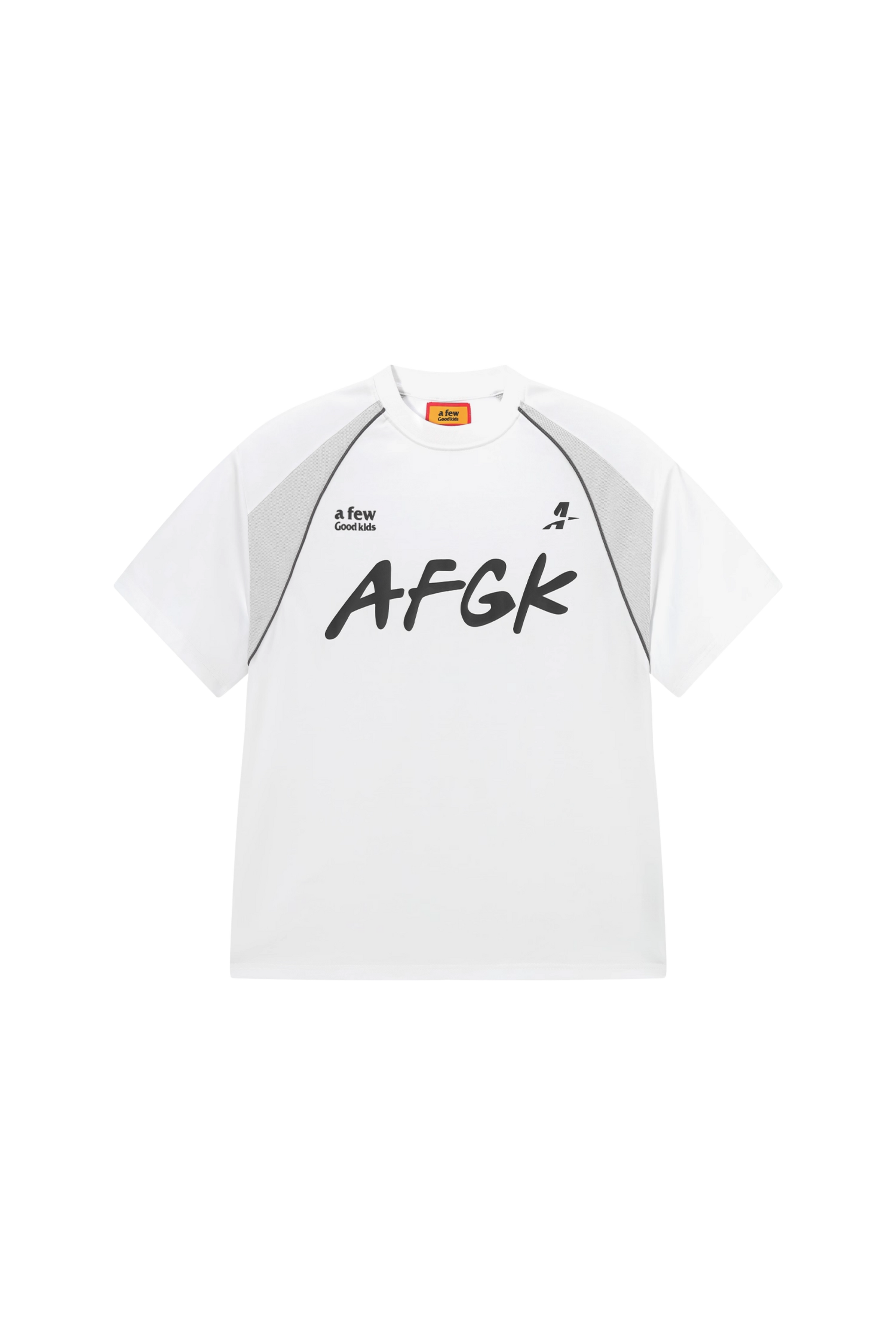 AFGK Mesh Shoulder Strip Tee