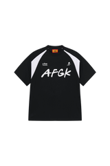 AFGK Mesh Shoulder Strip Tee