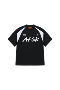 AFGK Mesh Shoulder Strip Tee
