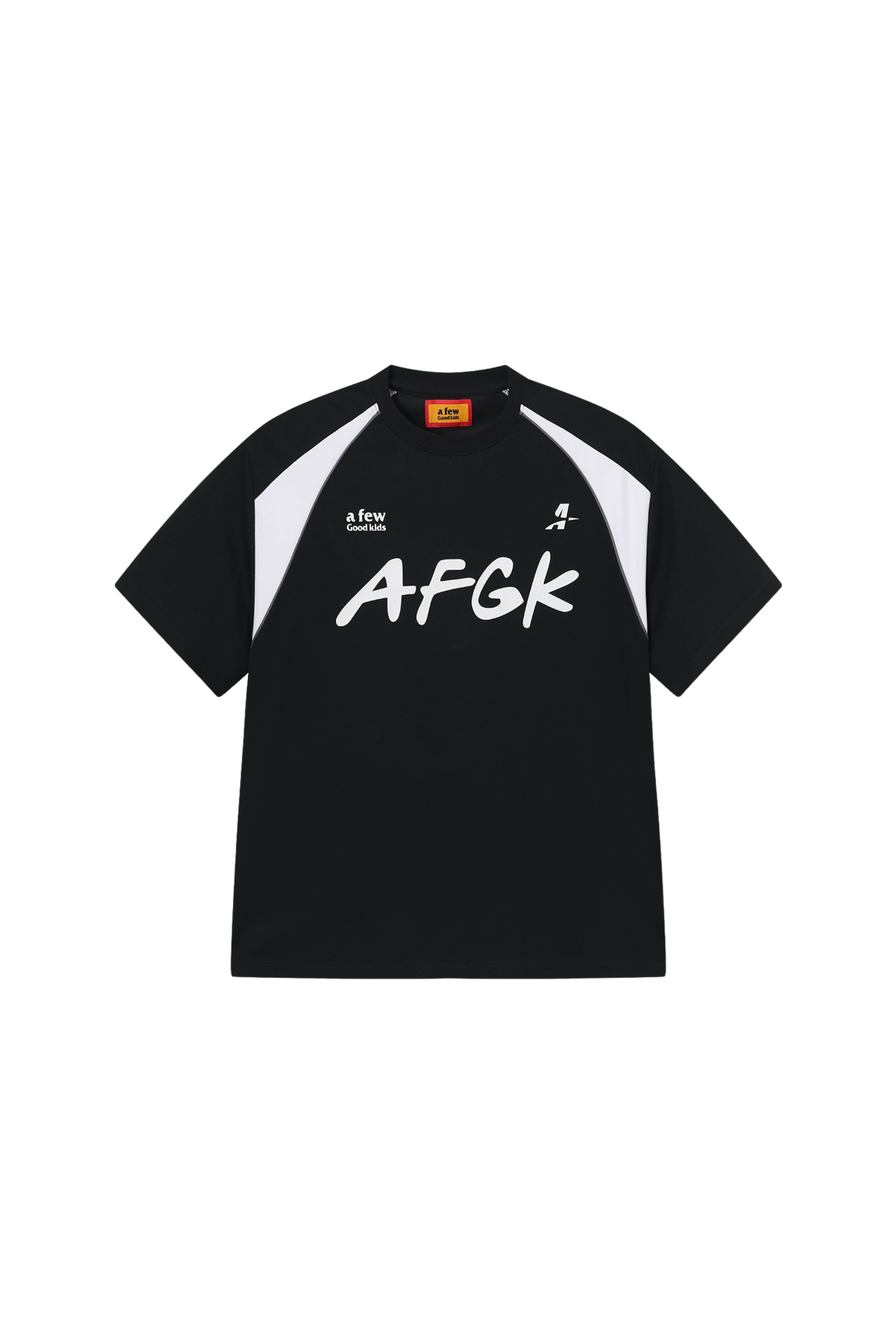 AFGK Mesh Shoulder Strip Tee
