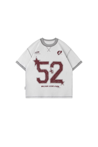 BJHG No.52 Jersey Style Cotton Tee