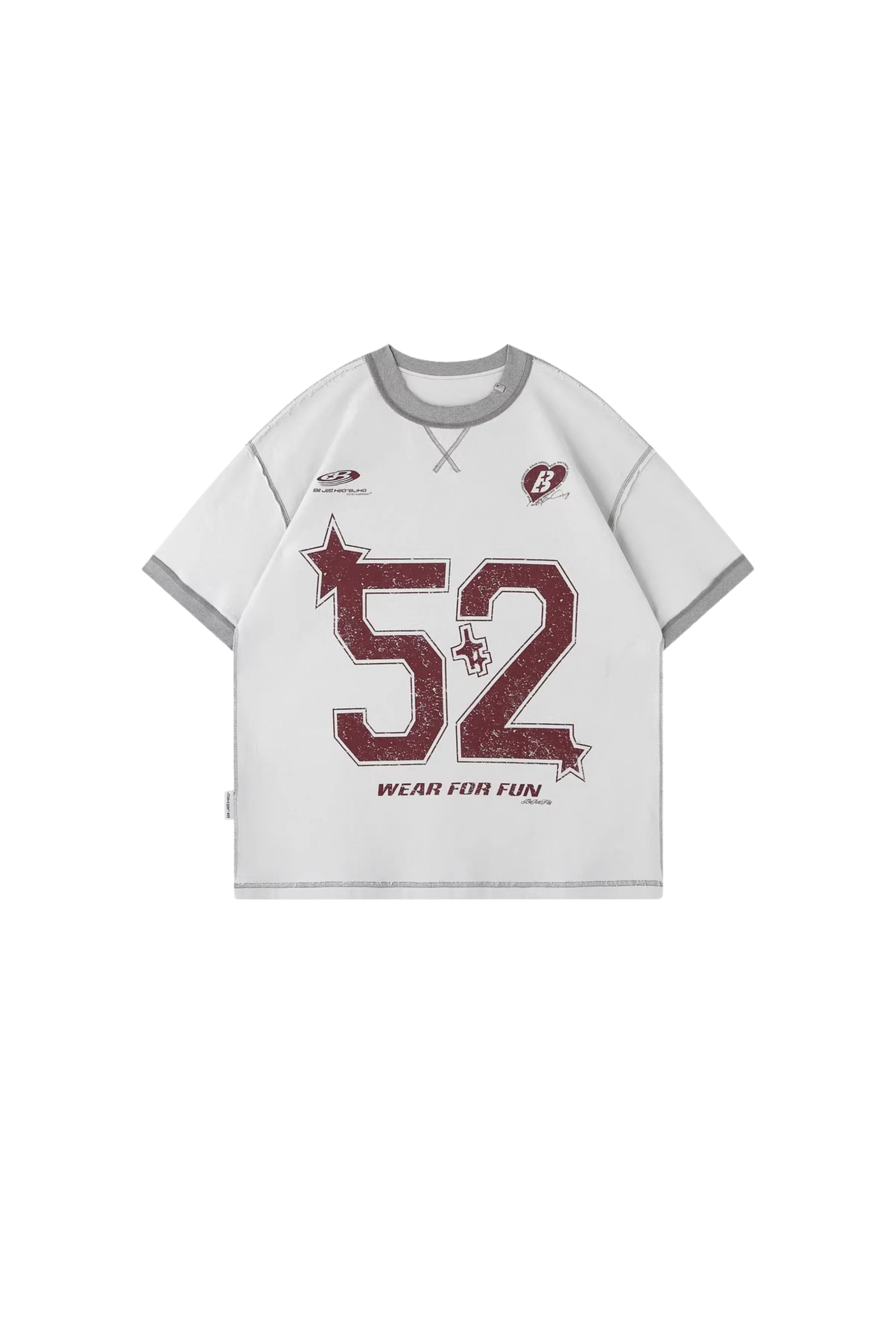 BJHG No.52 Jersey Style Cotton Tee