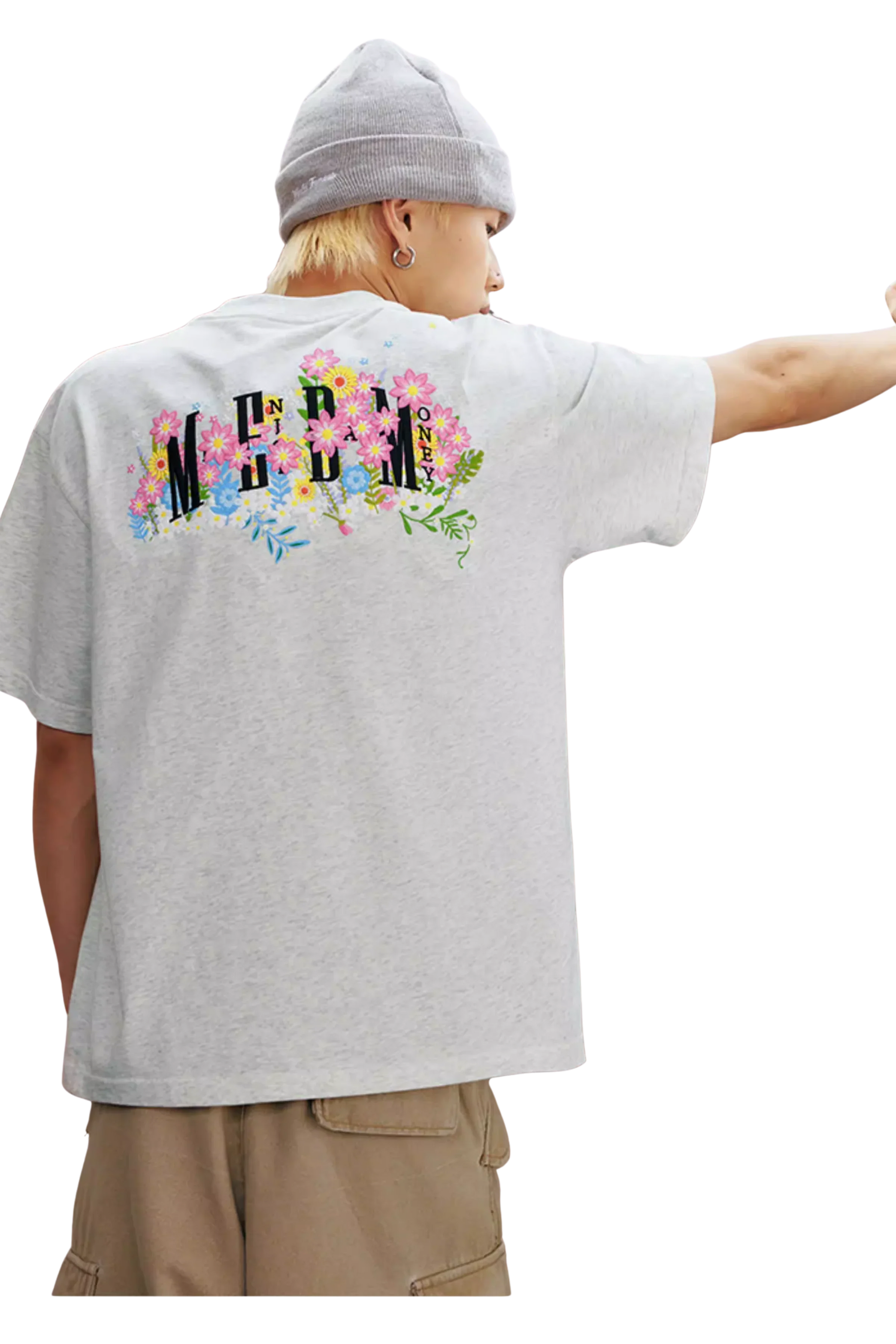 MEDM SS25 Box Floral Logo 2.0 Tee