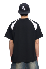 AFGK Mesh Shoulder Strip Tee