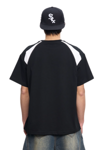 AFGK Mesh Shoulder Strip Tee