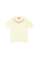 AFGK Collar Edge Floral Embroidery Tee
