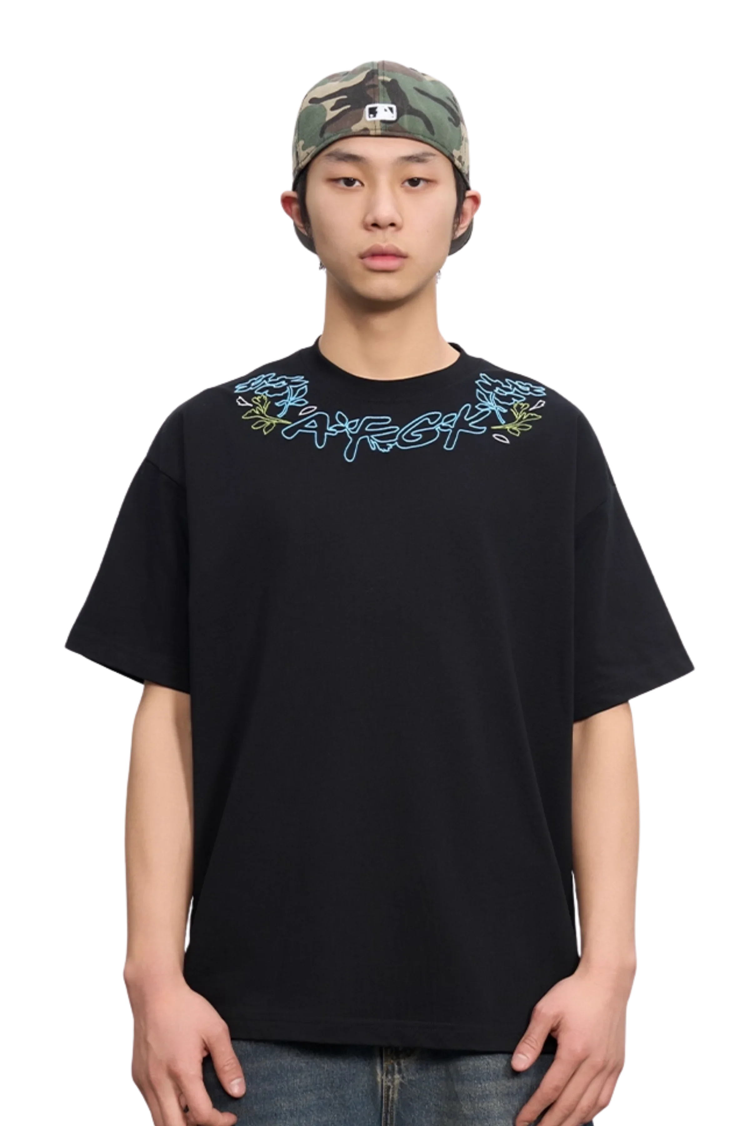 SS25 FOG Essentials Jersey Crewneck Tee BLACK - Clothing | ShaLaoBan