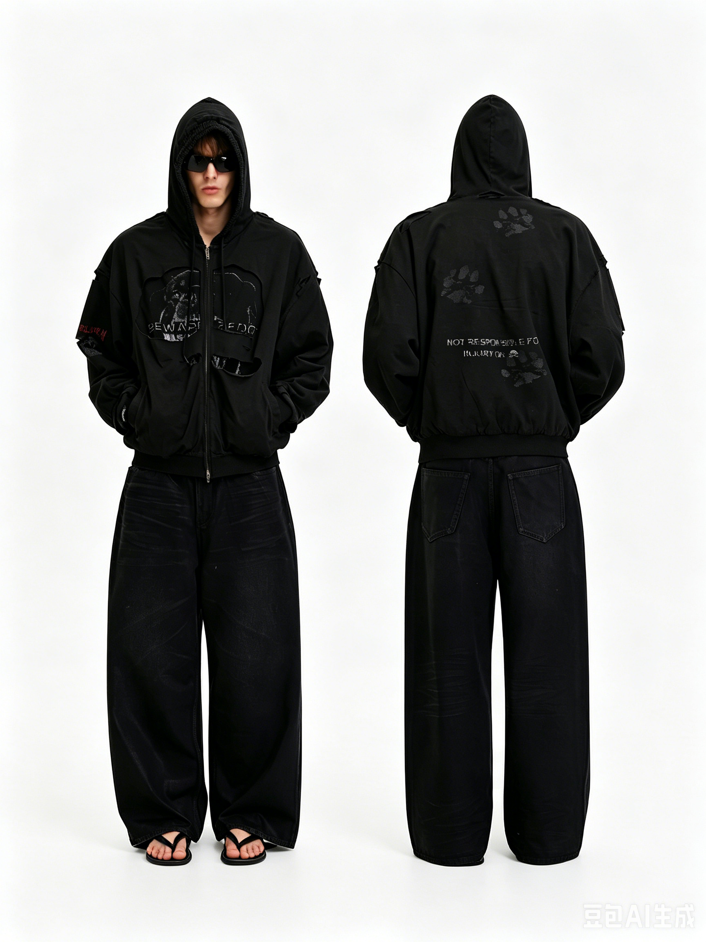 Masonprince  Limited Evil Dog Micro-Coated Concept Footprint Multi-Version Top
